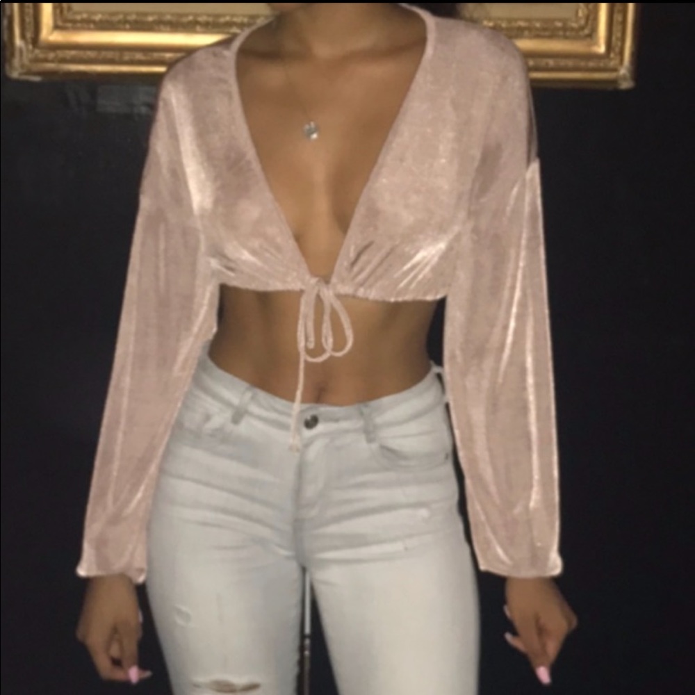 Dressy crop top